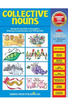 Coperta cărții 'Reading Fundamentals - Collective Nouns: Learn about Collective Nouns and How to Use Them to Strengthen Reading'