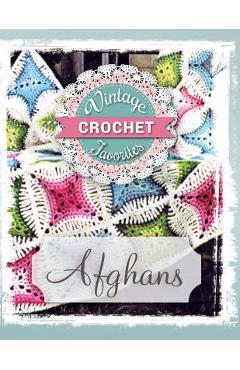 Coperta cărții 'Afghans: Vintage Afghans To Crochet - Vicki Becker'