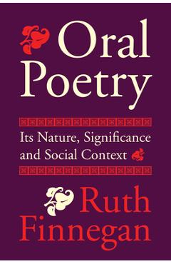 Coperta cărții 'Oral Poetry - Ruth Finnegan'