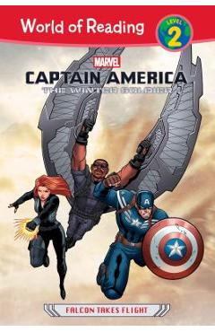 Coperta cărții 'Captain America: The Winter Soldier: Falcon Takes Flight - Adam Davis'