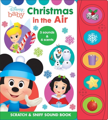 Disney Baby: Christmas in the Air Scratch & Sniff Sound Book - Pi Kids