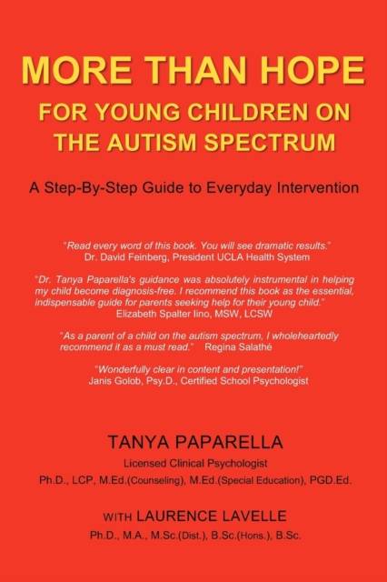 More Than Hope, for Young Children on the Autism Spectrum - Tanya Paparella