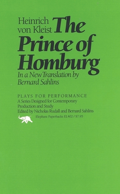 Coperta cărții 'The Prince of Homburg - Heinrich Von Kleist'