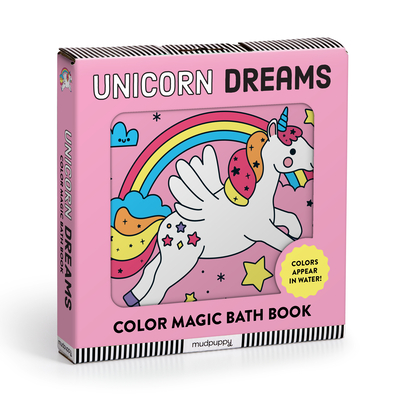 Unicorn Dreams Color Magic Bath Book - Mudpuppy