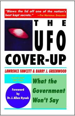 Coperta cărții 'The UFO Coverup: What the Govenment Won't Say - Lawrence Fawcett'