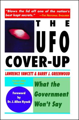 Coperta cărții 'The UFO Coverup: What the Govenment Won't Say - Lawrence Fawcett'