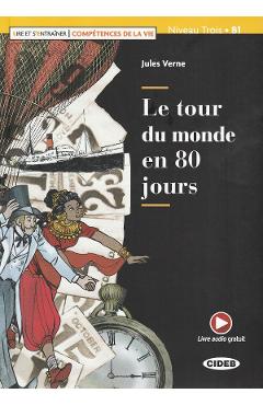 Poza produsului Le tour du monde en 80 jours - Jules Verne