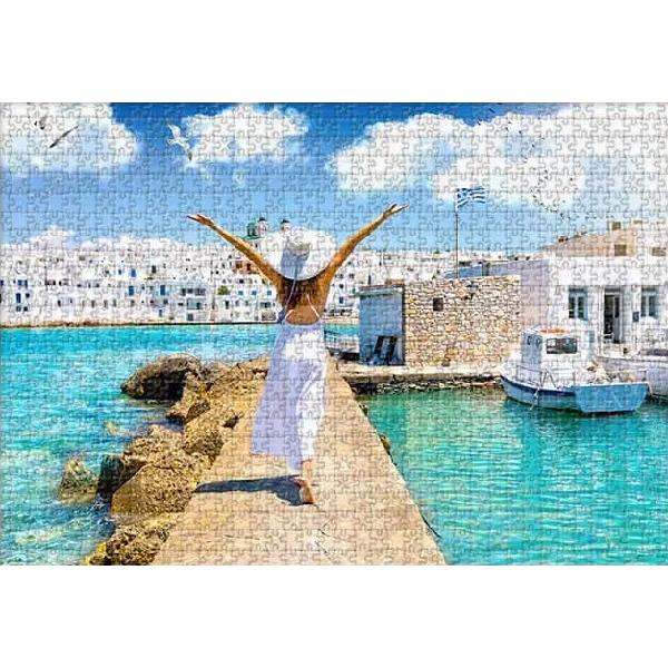 Puzzle 1000. Greece