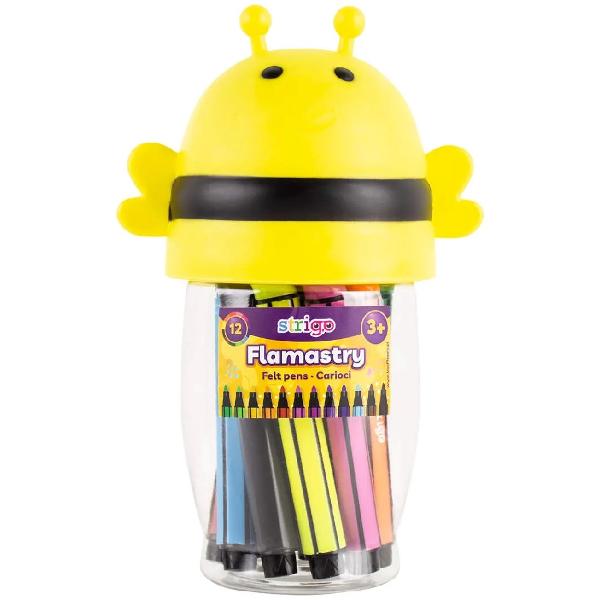 Set 12 carioci lavabile: Albinuta