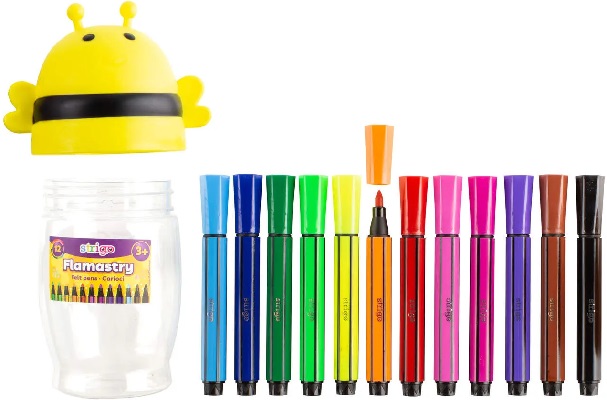 Set 12 carioci lavabile: Albinuta