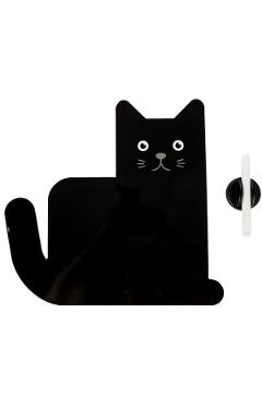 Placa magnetica pentru pisici, brak, Plastic PP, 31.5x33x0.6cm, Negru