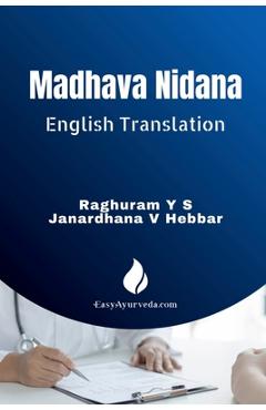 Coperta cărții 'Madhava Nidana / माधव निदान - Janardhana V'