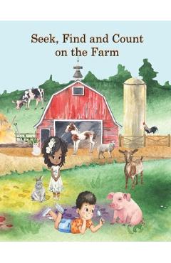 Coperta cărții 'Seek, Find and Count on the Farm Interactive Story Book (I Spy) for Toddlers and Preschoolers - Kdt Publishing'