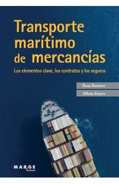 Coperta cărții 'Transporte marítimo de mercancías - Rosa Romero'