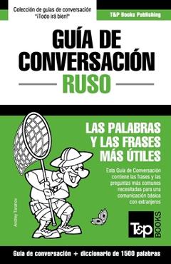 Coperta cărții 'Guía de Conversación Español-Ruso y diccionario conciso de 1500 palabras - Andrey Taranov'