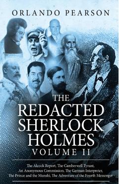 Coperta cărții 'The Redacted Sherlock Holmes (Volume II) - Orlando Pearson'