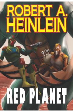 Coperta cărții 'Red Planet - Robert A. Heinlein'