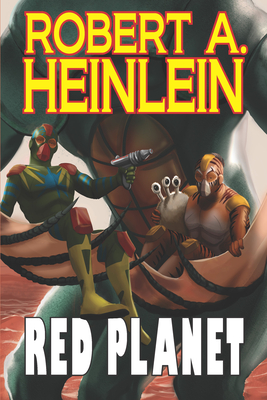 Coperta cărții 'Red Planet - Robert A. Heinlein'