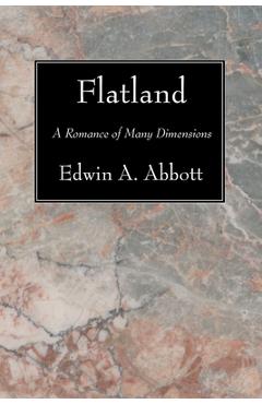 Coperta cărții 'Flatland - Edwin A. Abbott'