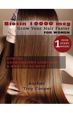 Poza produsului Biotin 10000 mcg: Grow Your Hair Faster - Troy Cooper