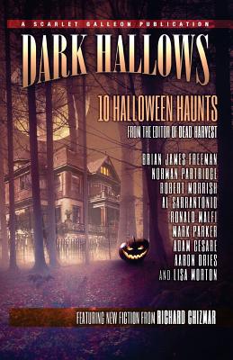 Coperta cărții 'Dark Hallows: 10 Halloween Haunts - Brian James Freeman'