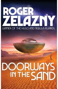 Coperta cărții 'Doorways in the Sand - Roger Zelazny'