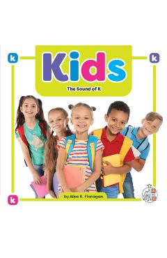 Coperta cărții 'Kids: The Sound of K - Alice K. Flanagan'