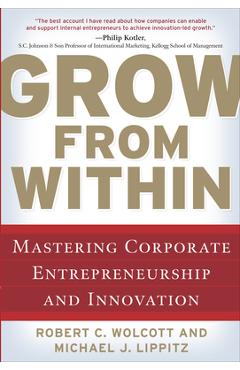 Coperta cărții 'Grow from Within (Pb) - Robert C. Wolcott'