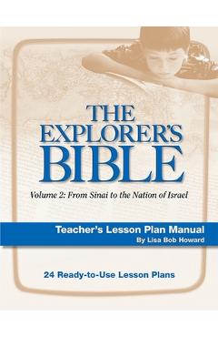 Coperta cărții 'Explorer's Bible 2 Lesson Plan Manual - Behrman House'