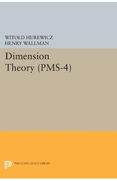 Poza produsului Dimension Theory (Pms-4), Volume 4 - Witold Hurewicz