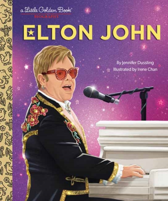 Elton John: A Little Golden Book Biography - Jennifer Dussling