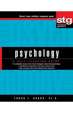 Coperta cărții 'Psychology: A Self-Teaching Guide - Frank J. Bruno'