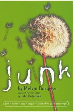 Coperta cărții 'Junk - Melvin Burgess'