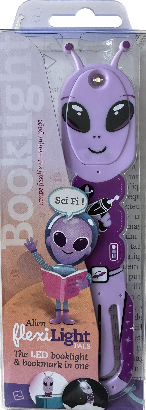 Lampa pentru citit: Extraterestru mov