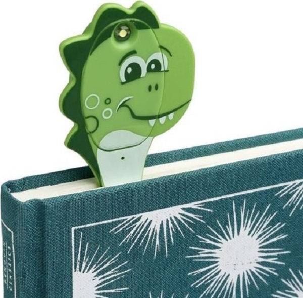 Lampa pentru citit: Dinozaur verde