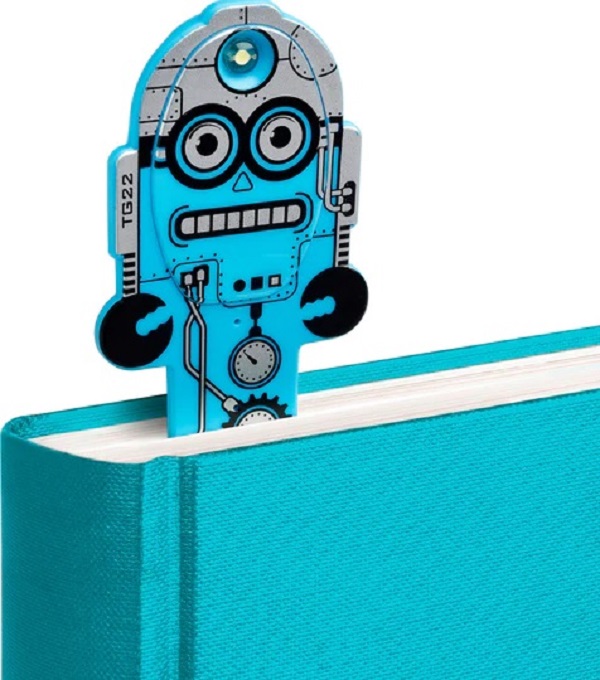 Lampa pentru citit: Robot albastru