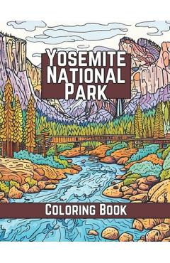 Coperta cărții 'Yosemite National Park Coloring Book - Jennifer Berling'