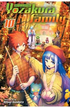 Coperta cărții 'Mission: Yozakura Family, Vol. 10 - Hitsuji Gondaira'