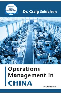 Coperta cărții 'Operations Management in China - Craig Seidelson'