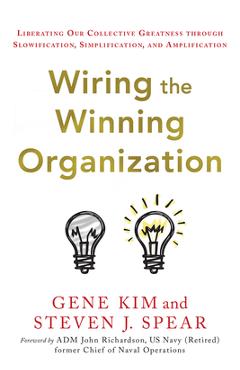 Poza produsului Wiring the Winning Organization: Unleashing Our Collective Greatness Through Simplification, Slowification, and Amplification - Gene Kim