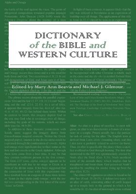Dictionary of the Bible and Western Culture - Mary Ann Beavis