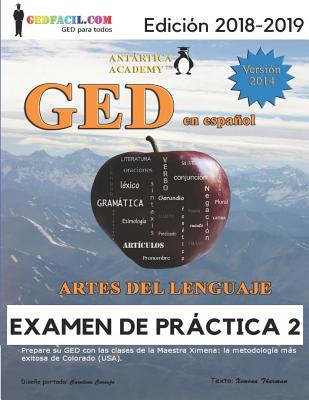 Coperta cărții 'GED En Español - Artes del Lenguaje - Examen de Práctica 2 - Carolina Cornejo'