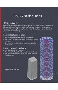 Poza produsului ETABS V20 Black Book - Gaurav Verma
