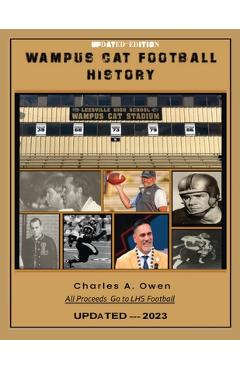 Coperta cărții 'Wampus Cat Football History - Charles A. Owen'
