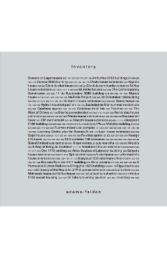 Coperta cărții 'Inventory: Adamo-Faiden - Sebastian Adamo'