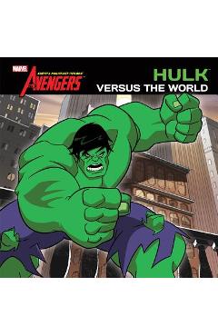 Coperta cărții 'Hulk Versus the World - Elizabeth Rudnick'