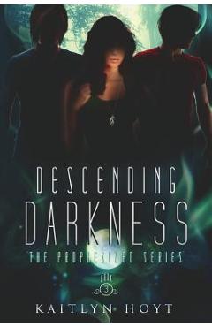 Coperta cărții 'Descending Darkness - Kaitlyn Hoyt'