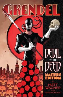 Coperta cărții 'Grendel: Devil by the Deed Master's Edition - Matt Wagner'