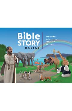 Coperta cărții 'Bible Story Basics Pre-Reader Leaflets Bundle 1 Fall - Various'