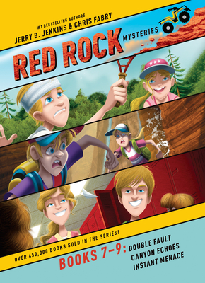 Coperta cărții 'Red Rock Mysteries 3-Pack Books 7-9: Double Fault / Canyon Echoes / Instant Menace - Jerry B. Jenkins'